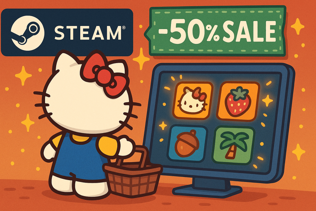 Hello Kitty Island Adventure game discounts during Steam sales.