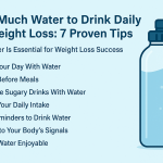 how much water to drink daily for weight loss