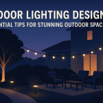 how to design outdoor lighting