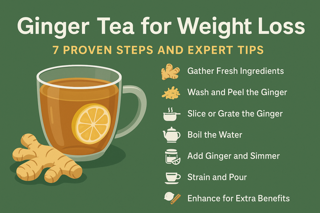 how to make a ginger tea for weight loss