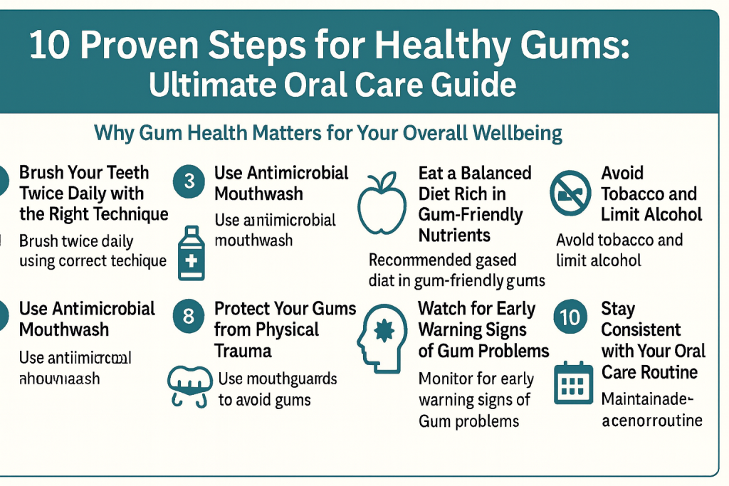 how to make my gums healthy