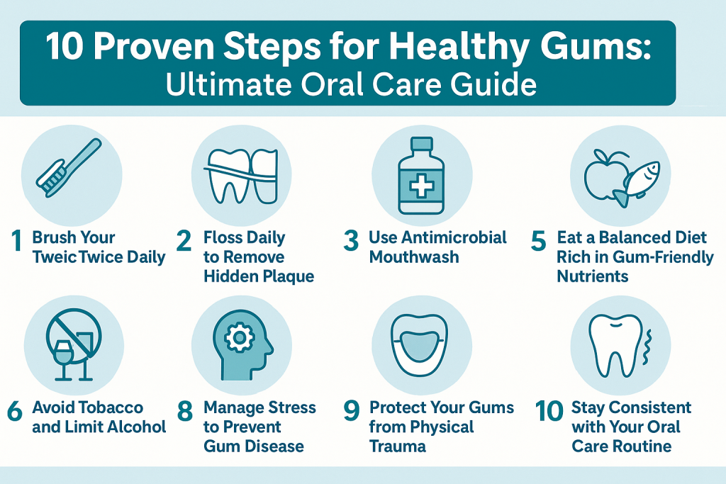 how to make my gums healthy