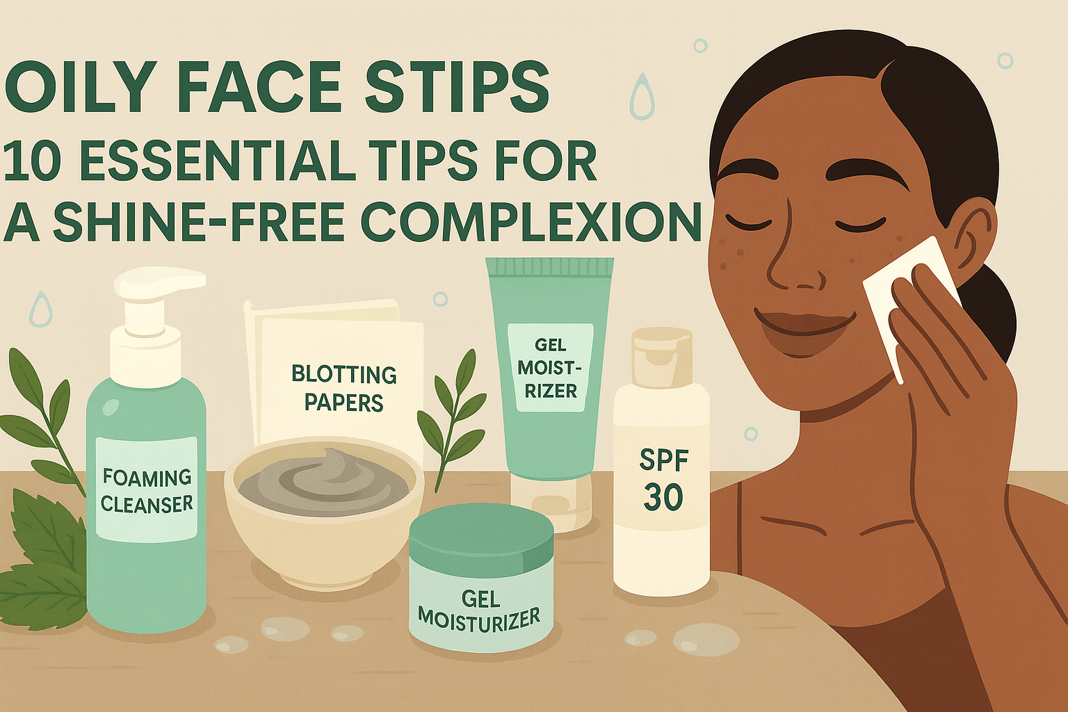 how to take care of oily face