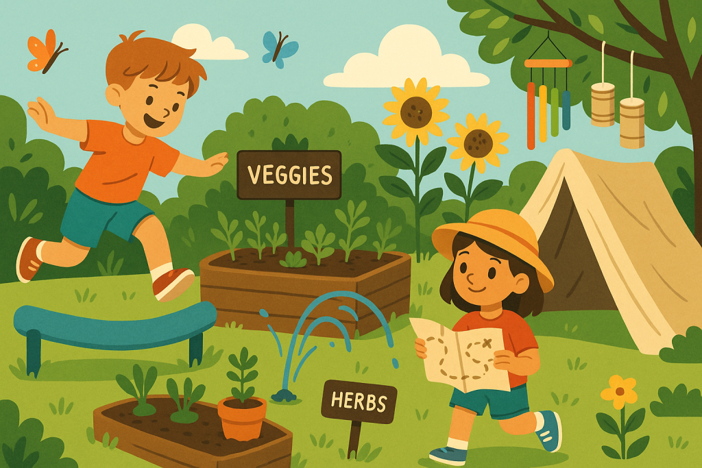 15 Creative Ways to Keep Kids Active and Happy in Your Garden