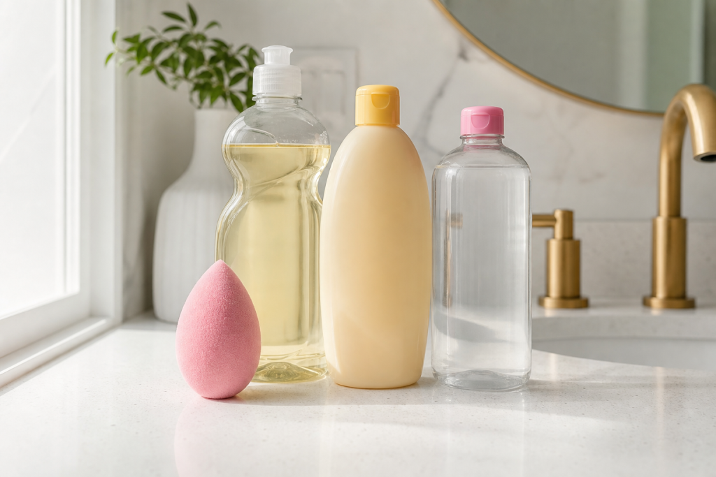 How to Clean Beauty Blender Without Cleanser Fast
