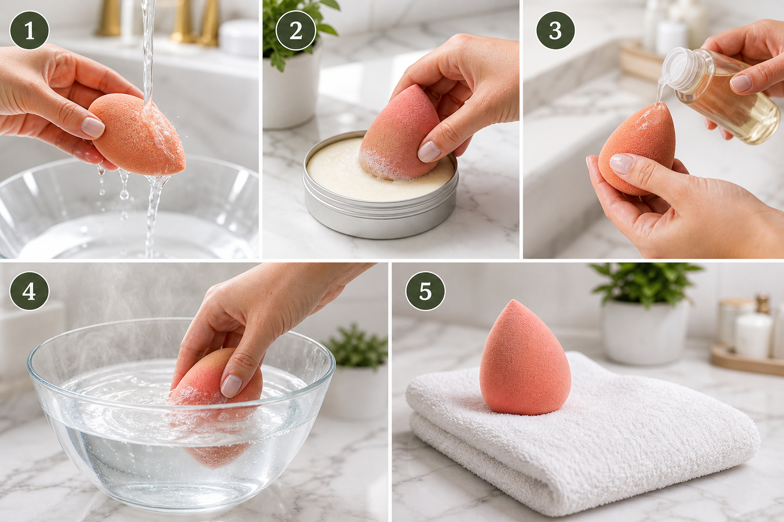 How to Clean a Beauty Blender for Fresh Makeup