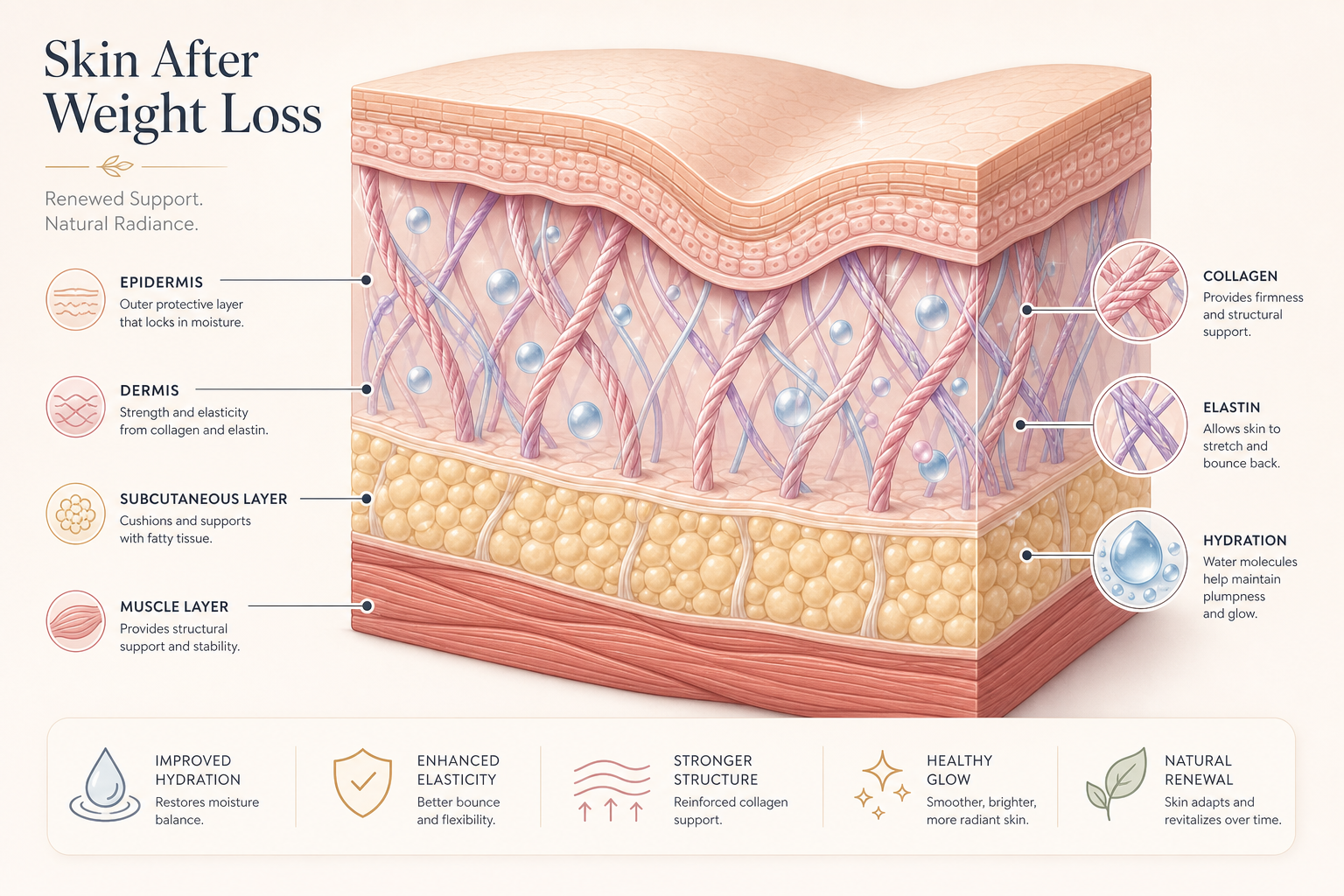 How to Tighten Loose Skin After Weight Loss Naturally