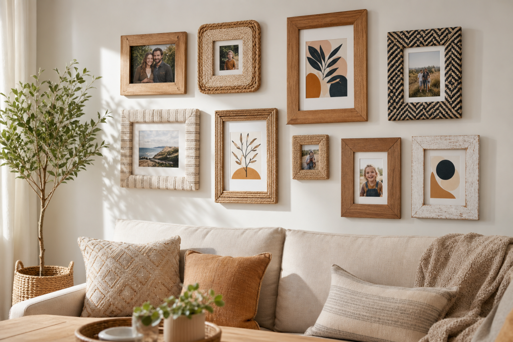 DIY Picture Frame Ideas That Make Your Walls Feel Personal