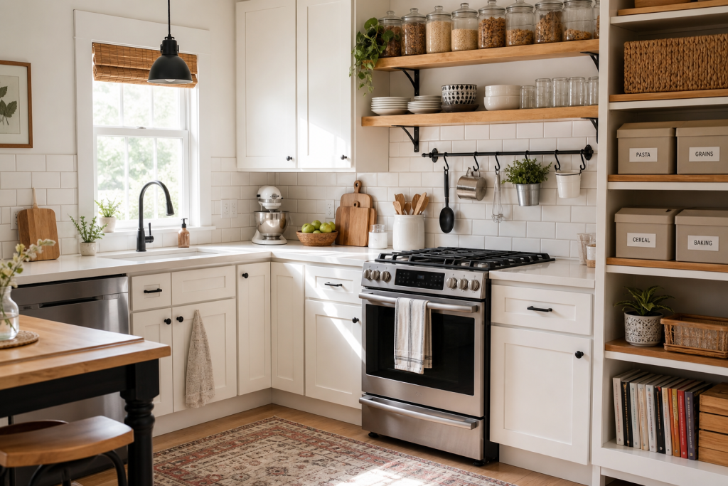 DIY Kitchen Storage Ideas That Make Small Spaces Work
