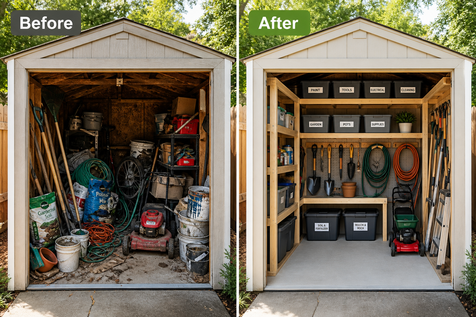DIY Shed Shelving Ideas That Maximize Storage Space