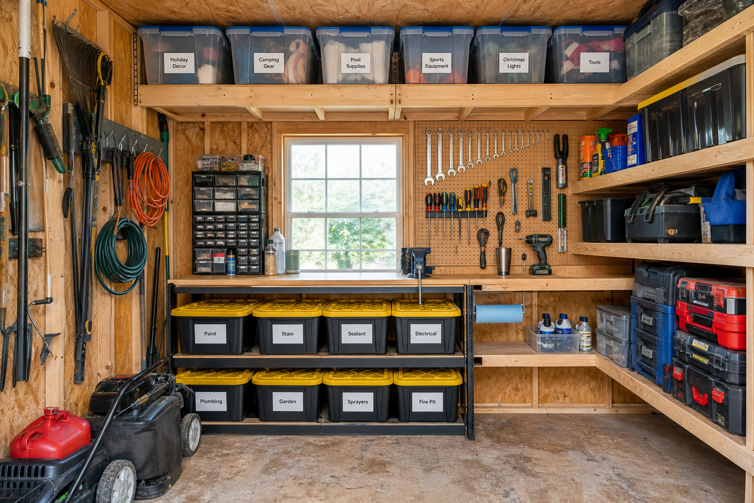 DIY Shed Shelving Ideas That Maximize Storage Space