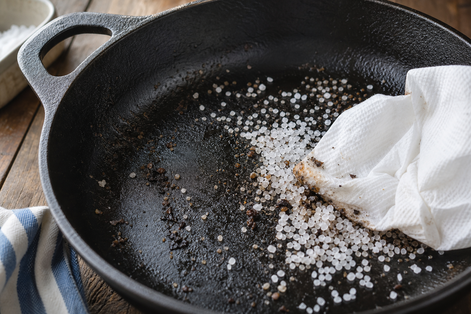 How to Clean a Cast Iron Skillet the Right Way