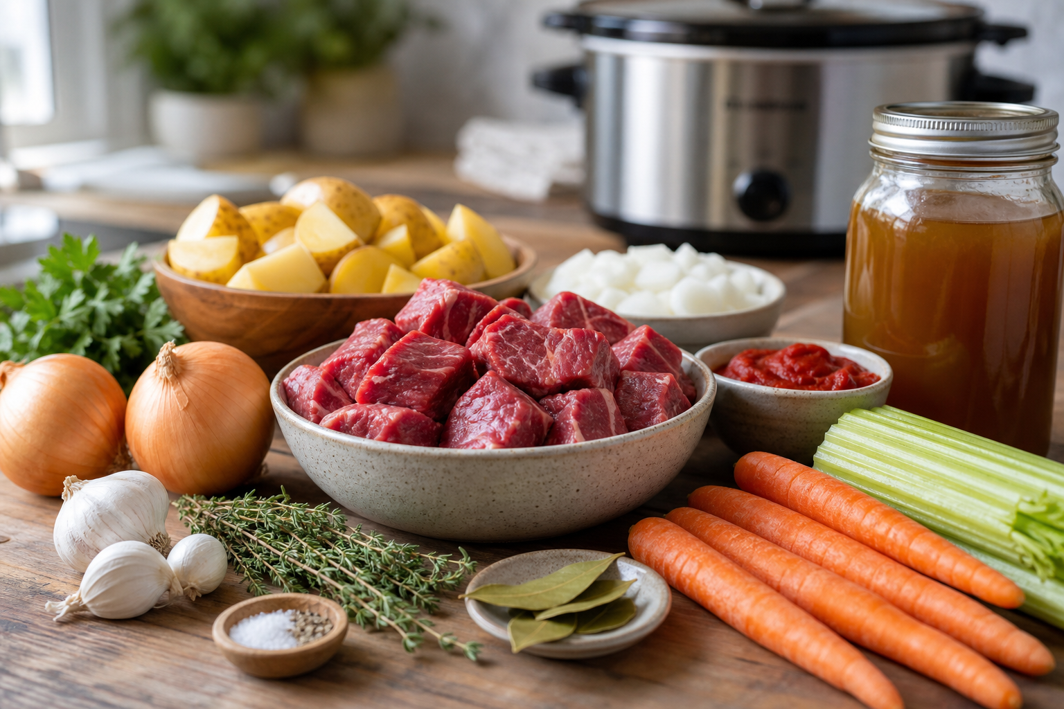 How to Make Slow Cooked Beef Stew That Tastes Rich