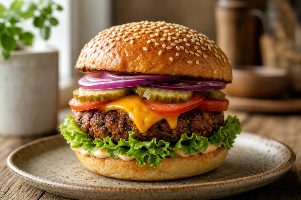 How to Make a Vegan Burger That Tastes Amazing