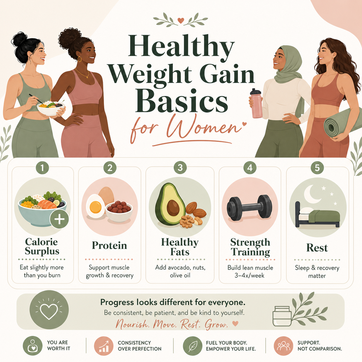 How to Gain Weight for Women Safely and Healthfully