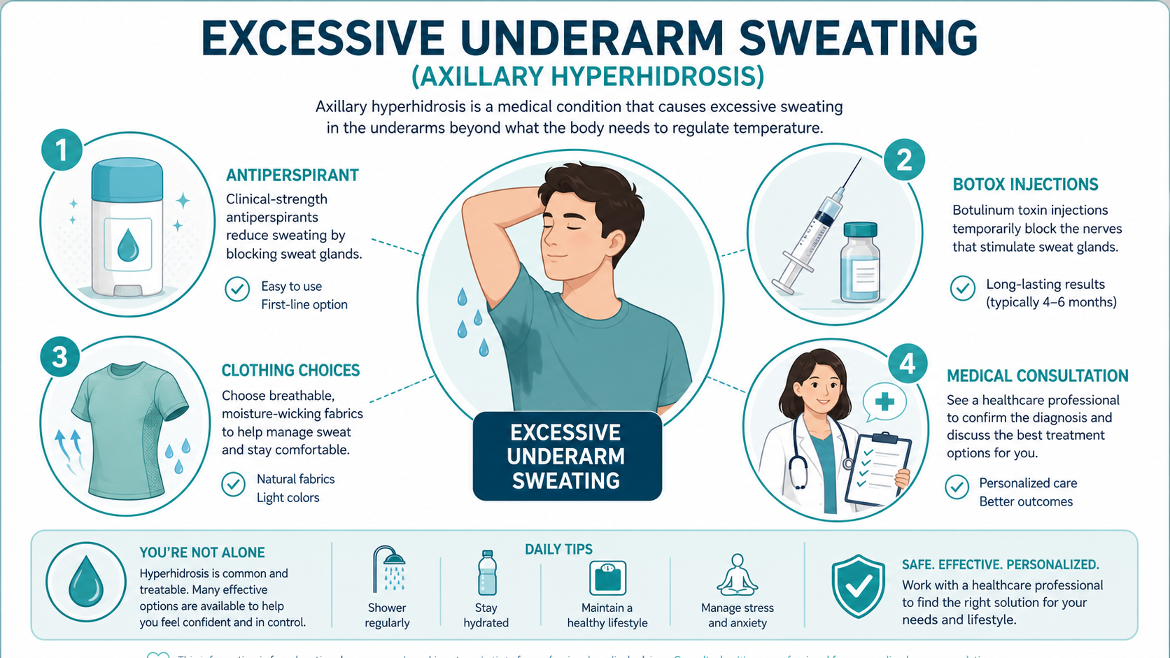 How to Stop Armpit Sweating: Practical Fixes