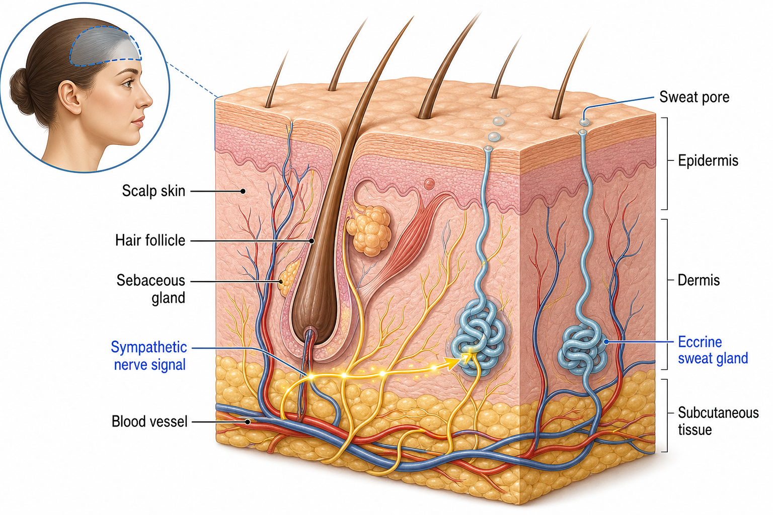 How to Stop Head Sweating: Causes and Treatments