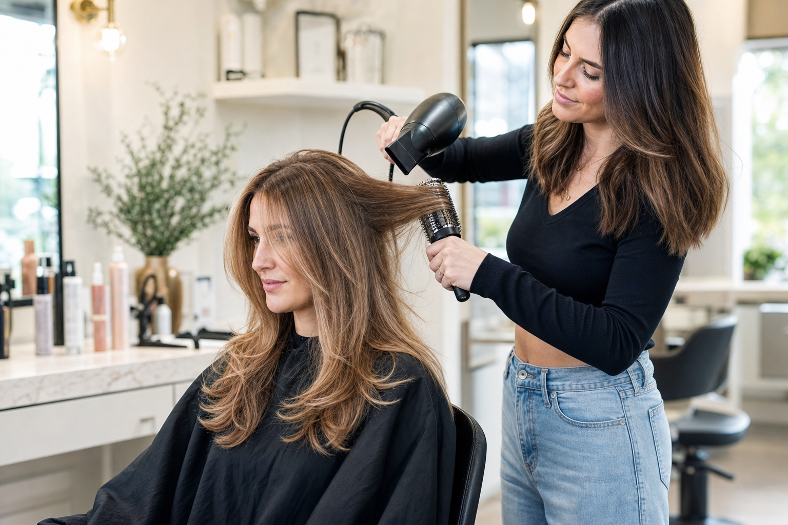 How to Style Layered Hair for Volume and Shape